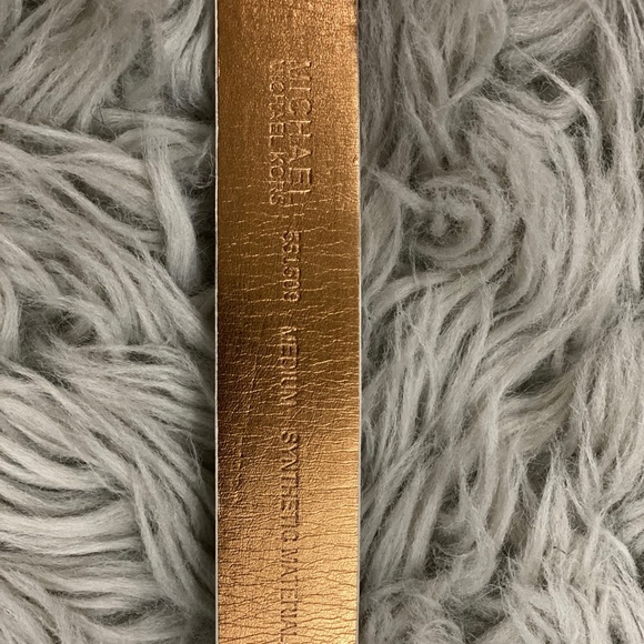 Michael Kors Belt with ML Logo Plaque main image 5